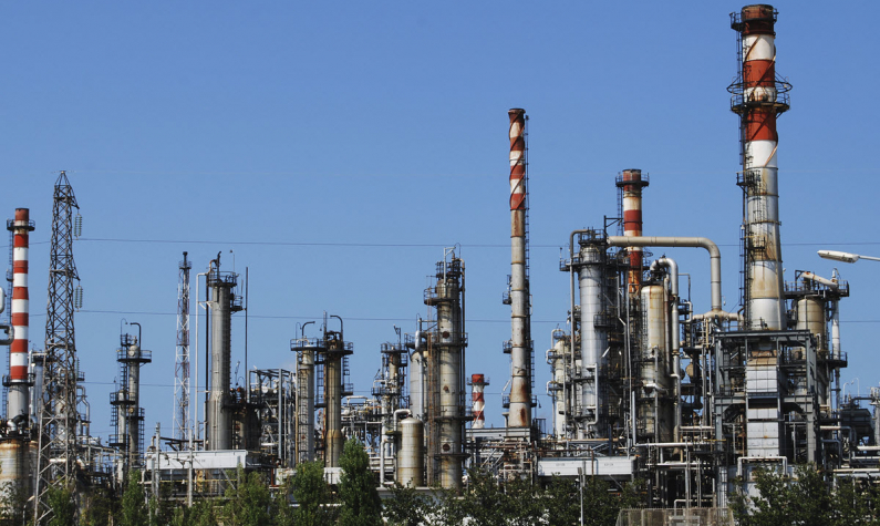 Landscape of an Industrial Plant